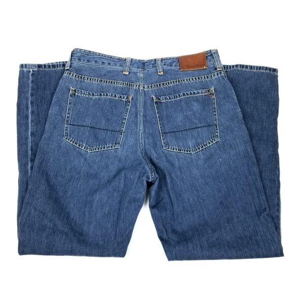 Tommy Bahama Quiet Luxury Western Classic Straight Tencel Denim Jeans Mens 32x30 - Picture 1 of 8